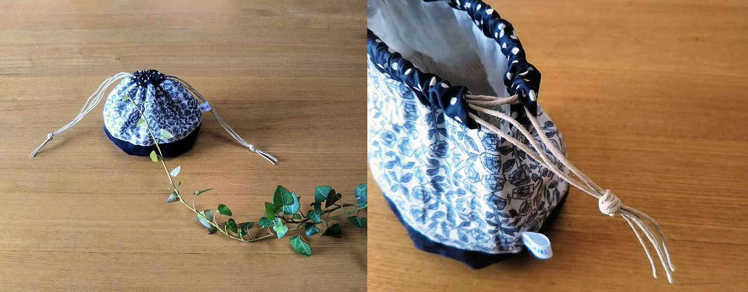 森のくり巾着のアレンジ